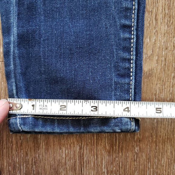 Levi’s Denim Jean Legging Jeggings Med Wash Skinny Stretchy, 23" waist - Picture 12 of 15